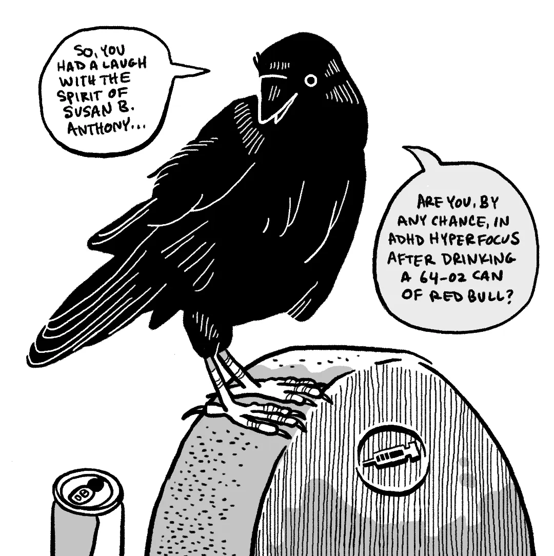 Cemetery Gates introductory cartoon